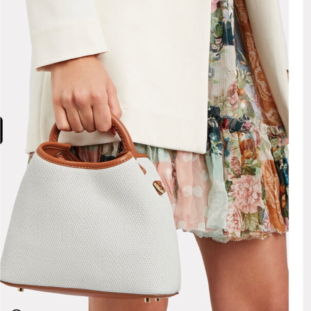 Elleme raffia handbag